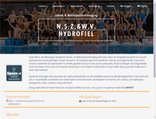 Tablet Screenshot of hydrofiel.nl